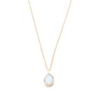 Margaret Elizabeth - Teardrop Pendant Necklace Moonstone