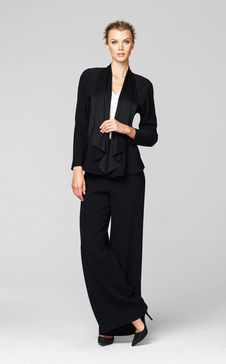 Daymor Couture - Two Piece Buttoned Lapels Pantsuit 270