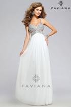 Faviana - Pretty Sweetheart Chiffon Dress 7710