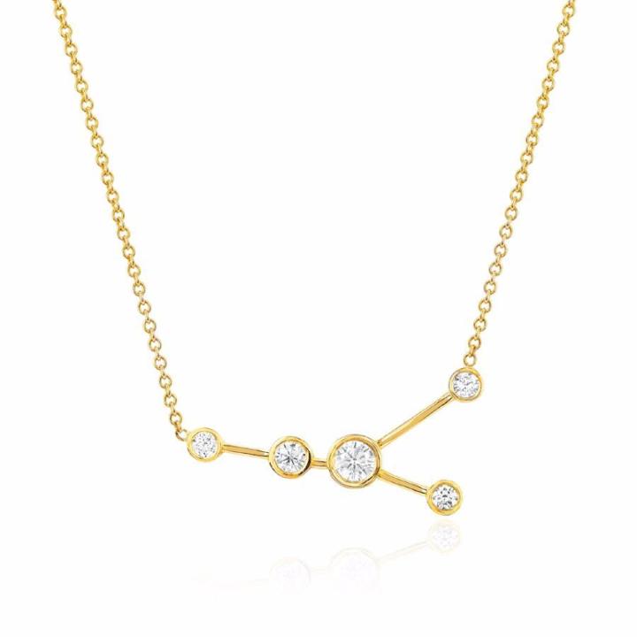 Logan Hollowell - Cancer Diamond Constellation Necklace