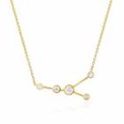 Logan Hollowell - Cancer Diamond Constellation Necklace