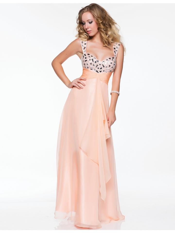 Nina Canacci - 4038 Dress In Peach