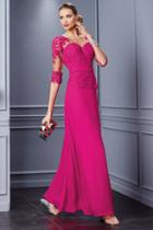 Alyce Paris Black Label - 29764 Beaded Lace Applique Evening Gown