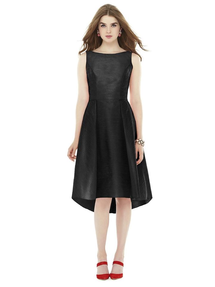 Alfred Sung - D708 Bridesmaid Dress In Black
