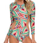 Luli Fama - Wild Heart Touch The Sky Bodysuit In Multi-color (l510785)