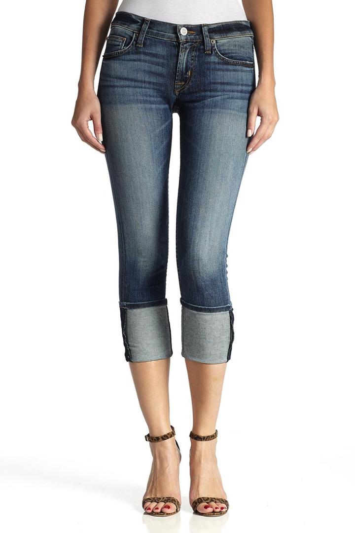Hudson Jeans - Wc421dxa Muse Crop Skinny W/5in Cuff In Rampart