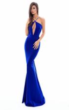 Tarik Ediz - 50305 Plunging Cutout Sleeveless Mermaid Gown