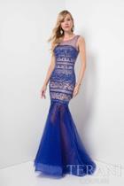 Terani Prom - Sequined Illusion Gown 1712p2493
