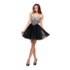Nox Anabel - Sweetheart Corset Style Cocktail Dress 6015
