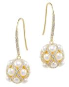 Jarin K Jewelry - Freshwater Pearl Ball Drop Earrings