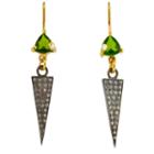Mabel Chong - Triangle Spike Earrings