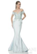 Terani Evening - Off Shoulder Sequined Mermaid Gown 1611m0762b