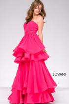 Jovani - Strapless Sweetheart Neckline Prom Dress 47869