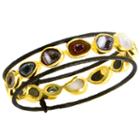 Nina Nguyen Jewelry - Round The World Vermeil Bangle