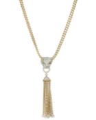 Jarin K Jewelry - Panther Tassel Necklace