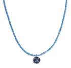 Nina Nguyen Jewelry - Petite Round Oxidized Necklace
