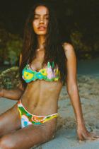 Lolli Swimwear - Moon Lover Top In Blooms