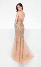 Terani Couture - Strapless Sweetheart With Illusion Inset Beaded Prom Dress 1711p2364