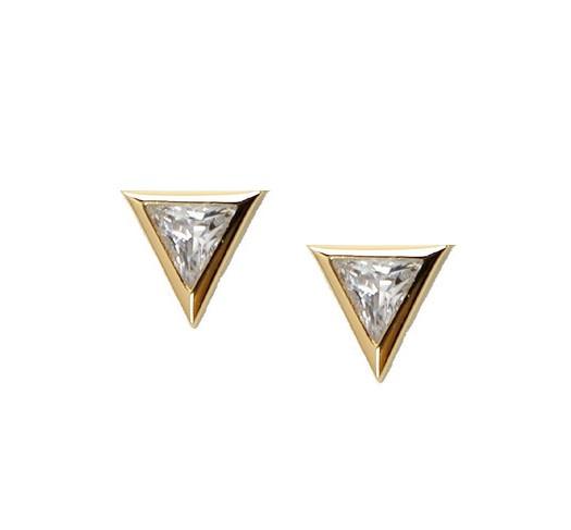 Rachael Ryen - Mini Triangle Studs