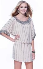 Shail K - Quarter Length Short Dress 1095