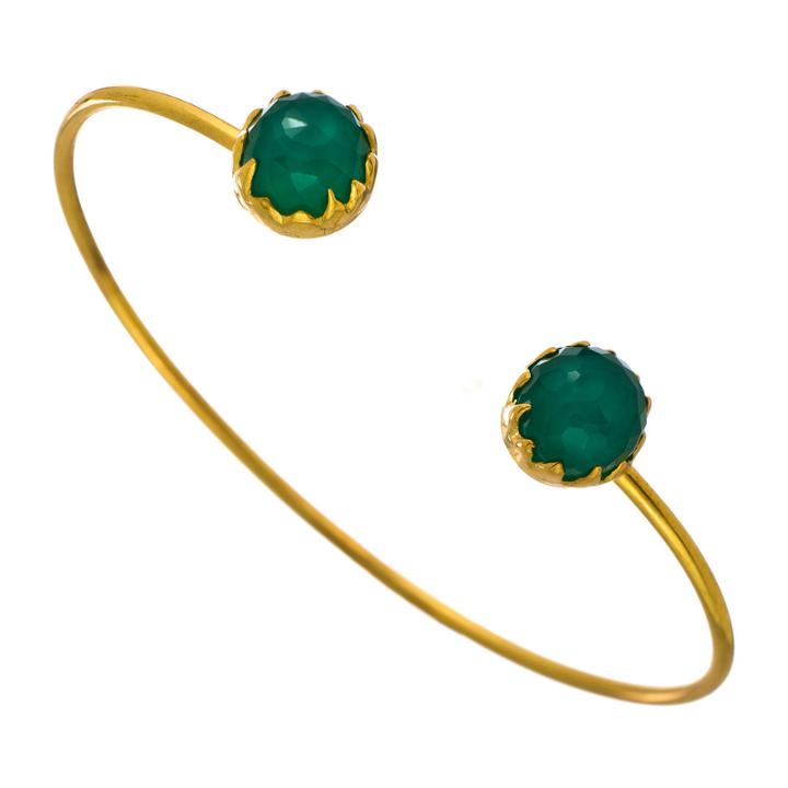 Heather Hawkins - Maleficent Dome Gemstone Bangle