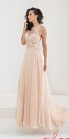 Jasz Couture - 5617 Dress In Light Peach