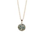 Tresor Collection - London Blue Topaz Ball Pendant In 18k Yellow Gold