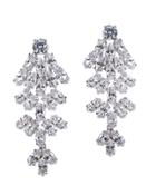 Cz By Kenneth Jay Lane - Marquise Waterfall Clip Earring