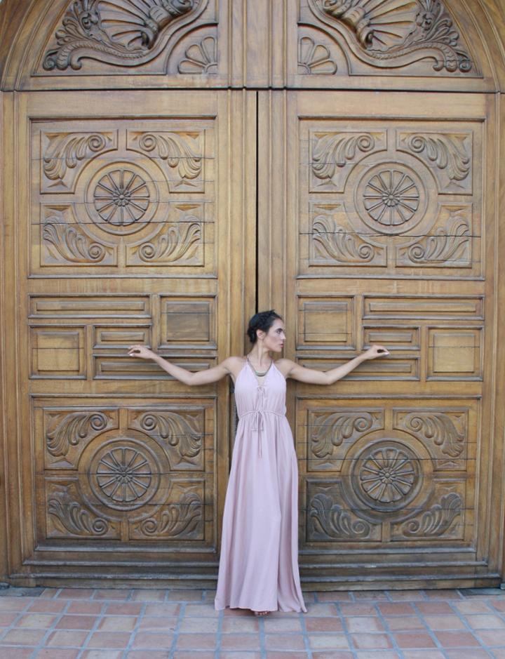 Tysa - Capri Dress In Nude