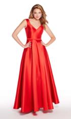 Alyce Paris - 60112 Sleeveless Mikado A-line Long Gown