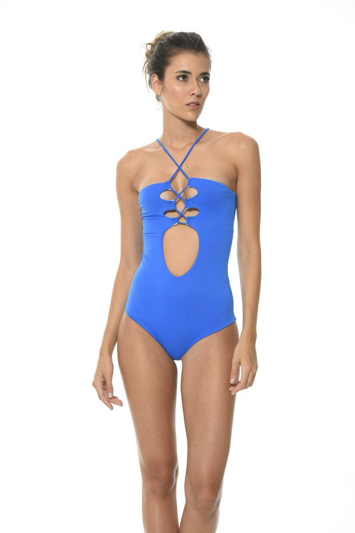2017 Malai Swimwear - French Blue One Piece Op0046