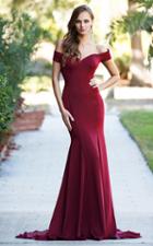 Colors Dress - 1768 Sweetheart/off-shoulder Trumpet Dress