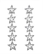 Cz By Kenneth Jay Lane - Five Star Drop Earrings