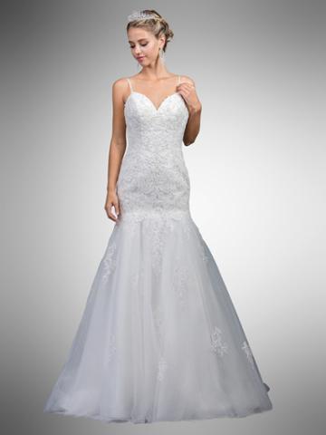 Dancing Queen - 36 Beaded Sweetheart Trumpet Bridal Dress