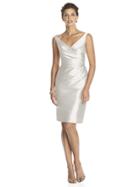 Alfred Sung - D644 Bridesmaid Dress In Snow White