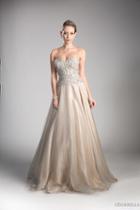 Cinderella Divine - Beaded Sweetheart Tulle A-line Evening Dress