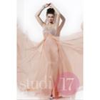 Studio 17 - Strapless Beaded Sweetheart Empire Gown 12494