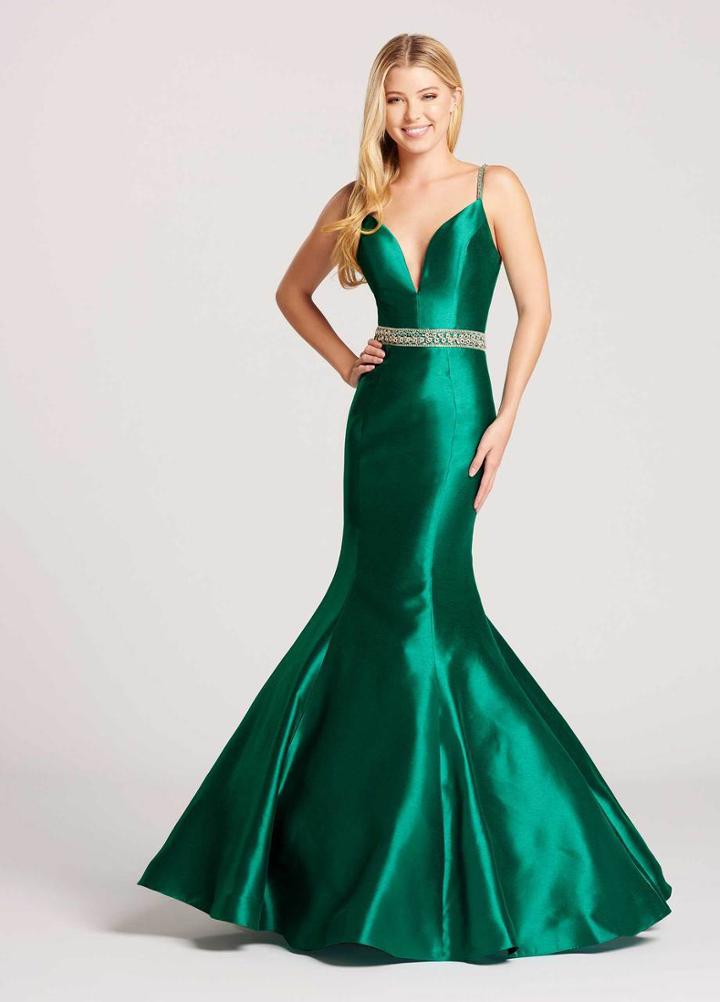 Ellie Wilde - Ew118084 Sleeveless Plunging Sweetheart Mermaid Gown