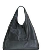 Mofe Handbags - Halcyon Triangle Tote Black / Genuine Leather