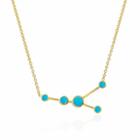 Logan Hollowell - Cancer Turquoise Constellation Necklace