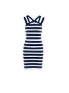 Minnie Rose - Striped Criss Cross Dress