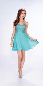 Shorts By Mon Cheri - Mcs21668 Dress