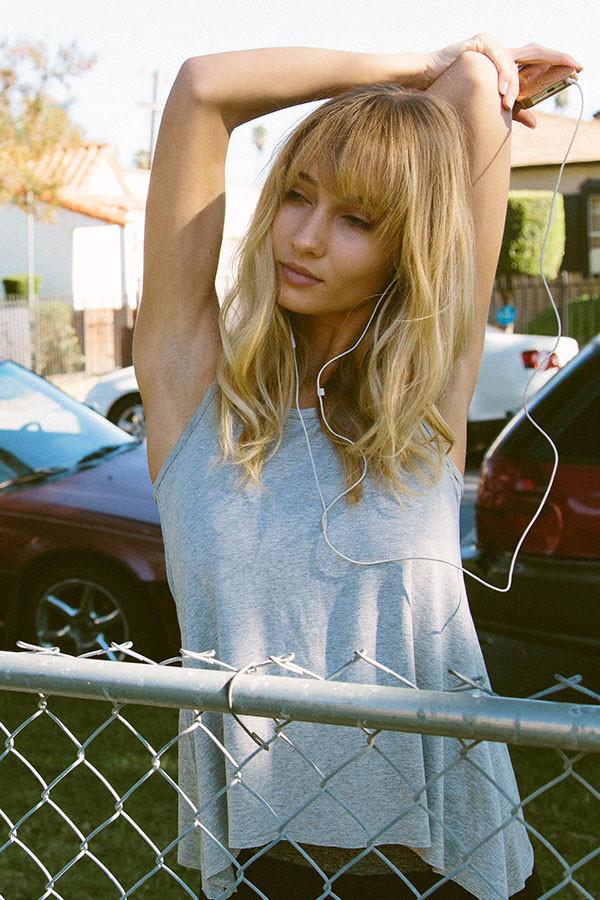 Joah Brown - Perfect Shape Tank In Grey