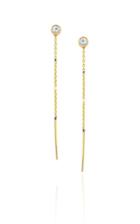 Logan Hollowell - New! Shooting Star Half Thread Through Single Diamond - Single