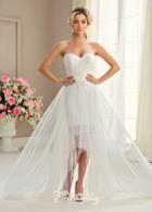 Enchanting By Mon Cheri - 217106 Two Piece Lace High Low Wedding Dress