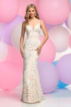 Zoey Grey - Plunging Long Dress 31110
