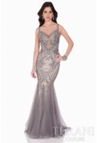 Terani Evening - Shimmering Embellishment Sweetheart Mermaid Gown 1621gl1890
