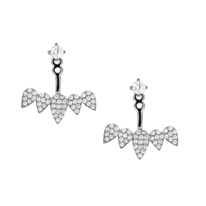 Rachael Ryen - Petal Ear Jackets - Silver