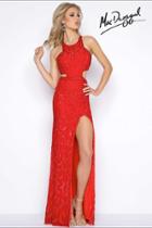 Cassandra Stone - High Neck Gown Style 1069a
