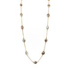 Ashley Schenkein Jewelry - Barcelona Bezel Labradorite Necklace